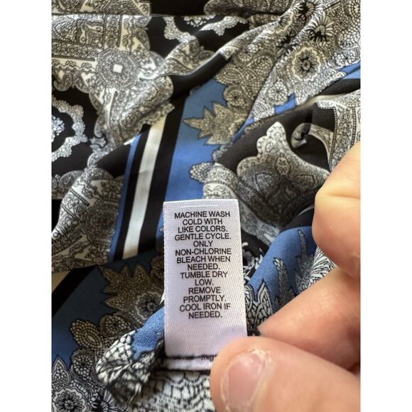 Cato Women Tunic Top Shirt Size 22/24W Lightweight Flowing Polyester Office City - Picture 10 of 11